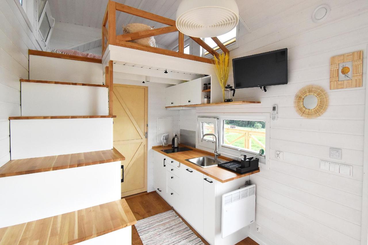 Dadaj Park - Tiny House Villa Biskupiec  Bagian luar foto