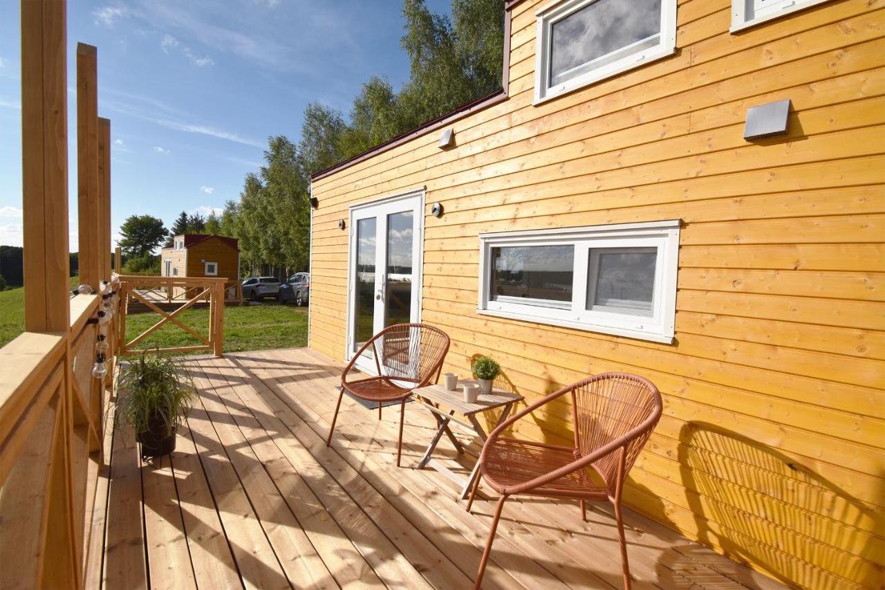 Dadaj Park - Tiny House Villa Biskupiec  Bagian luar foto